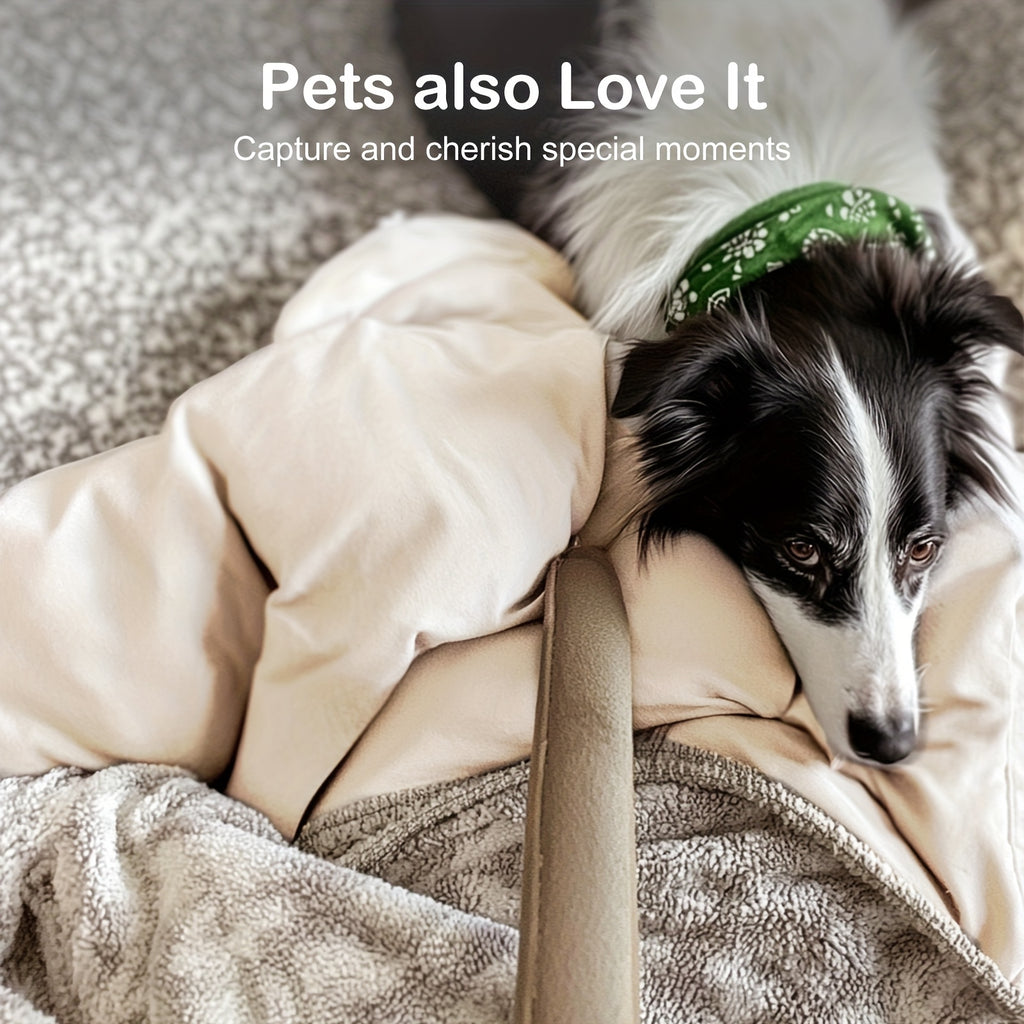 5-in-1 Thick & Plush Baby Gym, Baby Mats for Floor, Tummy Time Mat, Cat Bed, Dog Bed, Convertible Stage-Based Developmental From Baby to Toddler, Ball Pit, Pet Cushion Cloudico