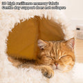 Cozy Cat Cave Bed with Privacy Cover, Winter Warm Dog House for Indoor Use, Non-Slip Base & Machine Washable, Calming Shelter for Pets