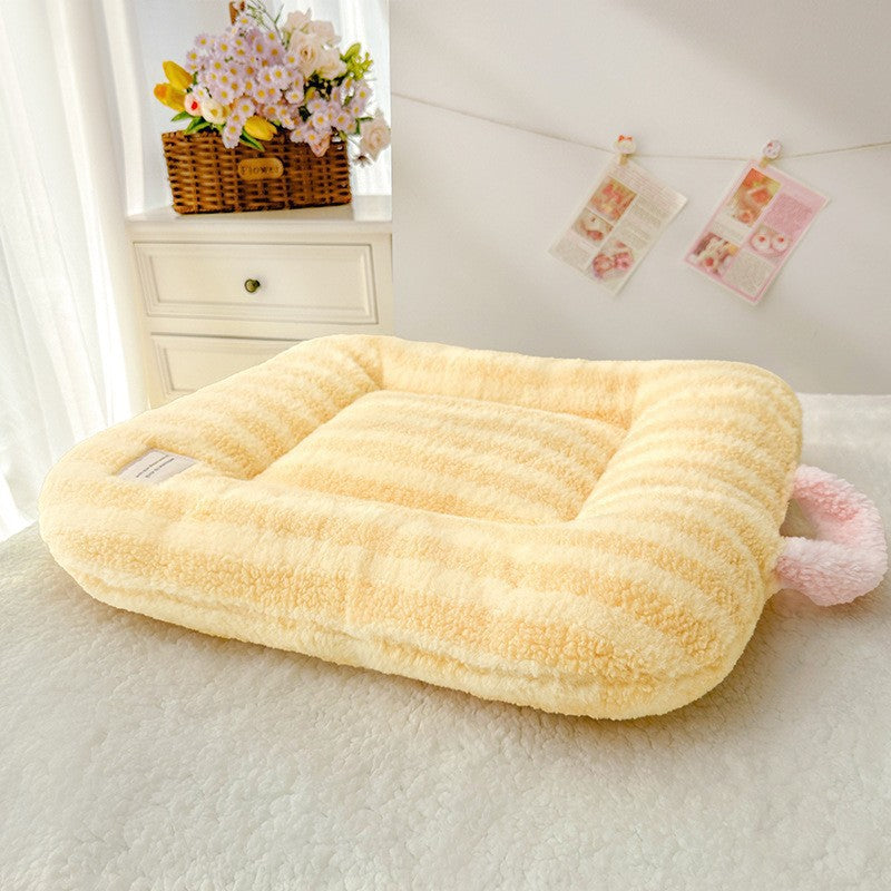 Moon Fleece Cushion, Soft Cushion, Universal Kitten, Kitten Sleeping Pad, Cat Bed, Dog Pad, Small Dog Kennel, Cat Litter Wholesale
